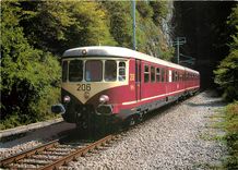 CPM CFL diesel railcar class 200 near Michelau 