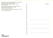 CPM CFL diesel railcar class 200 near Michelau 