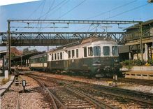 CPM Elektro Triebwagen ABDe 4 4 Nr 16 