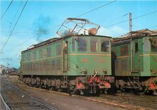 CPM Locomotora electrica 7103 serie 7101 a 7125 