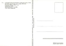 CPM Locomotora electrica 7103 serie 7101 a 7125 