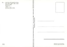 CPM Metro de Barcelona Serie 601 a 607 i 651 a 657 