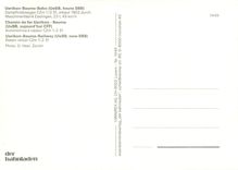 CPM Uerikon Bauma Railway Steam railcar CZm 1 2 31 