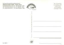 CPM Rhatische Bahn Vlafier retica Locomotive G 4 5 Nr 108 