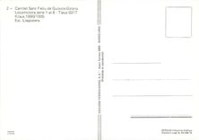 CPM Carrilet Sant Feliu de Guixois Girona Locomotora serie 1 al 6 Tipus 031T 