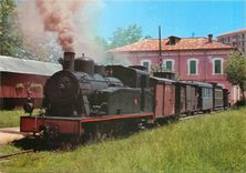 CPM Carrilet Olot Girona Locomotora serie 21 24 Tipus 131T 