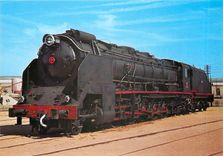 CPM Locomotora serie 151 F 3101 a 3122 Tipo Santa Fe 