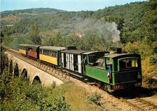 CPM Locomotive 030T Chemin de fer du Vivarais 