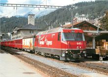 CPM Locomotive Ge 4 4 Nr 641 Maienfeld 