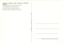 CPM Chemin de fer Aigle Ollon Monthey Champery Push pull train Be 4 4 104 and Bt 134 