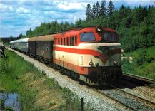 CPM Locomotive Dr 12 on Tampere Orivesi section 