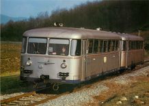 CPM JZ railbus B B12 148 near Daruvar 