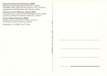 CPM Locomotive Be 6 8 11 13254 shown at the Swiss Transport Museum Lucerne 