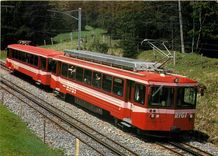 CPM Vitznau Rigi Bahn Rack push pull train set Bhe 4 4 21 and Bt 31 