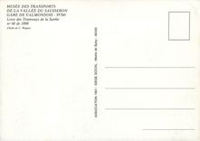 CPM Gare de Valmondois Loco des tramways de la Sarthe n 60 de 1898 