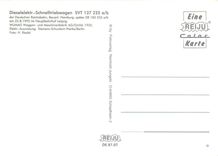 CPM Dieselelektr Schnelltriebwagen SVT 137 225 a b 