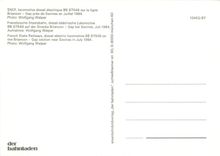 CPM Locomotive BB 67549 on the Briancon Gap section near Savines 