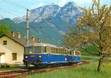 CPM Schienenbus und Beiwagen 5081 6581 11 