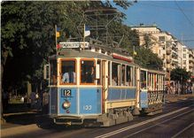 CPM Preserved tramway of Goteborg Sweden electric motorcar M20 133 
