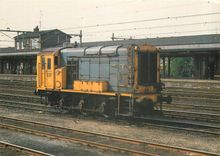 CPM NS 531 Diesel Rangeerlokomotief Te Almelo 