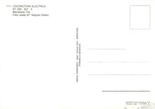 CPM Locomota electrica N 269 307 5 