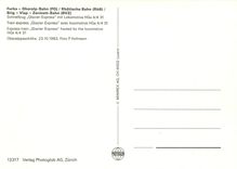 CPM Furka Oberalp Bahn Rhatische Bahn Brig Visp Zermatt Bahn Locomotive HG3 4 4 31 