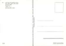 CPM Metro de Barcelona Serie 601 a 607 i 651 a 657 