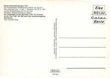 CPM Triebwagen dieser Baureihe TGV 16 