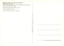 CPM Gurbetal Bern Schwarzenburg Bahn Automotrice electrique ABDe 2 8 703 