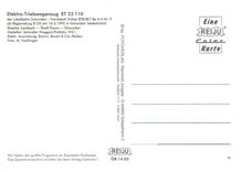 CPM Elektro Triebeagenzug ET 23 110 