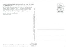 CPM Locomotive Ge 4 4 Nr 649 