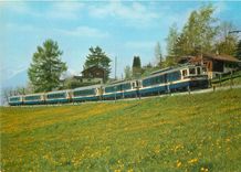 CPM Panoramic Express Mob Montreux Chateau d'Oex Gstaad Zweisimmen Lenk 