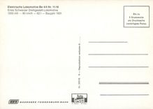 CPM Locomotive Be 4 4 Nr 11 16 