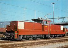 CPM Swiss Federal Railways Shunting locomotive with converter and induction motors Ee 6 6 11 16812 