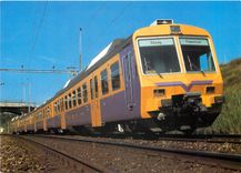 CPM SBB CFF Vorortzug train de banlieue 