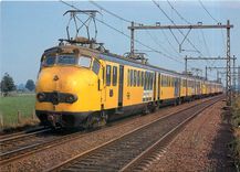 CPM NS State Railways of the Netherlands electric multiple unit the Dog head 
