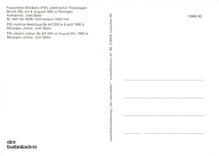 CPM Frauenfeld Wil Bahn electric railcar Be 4 4 206 