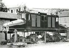 CPM Locomotive no 1 Le Drac en levage 