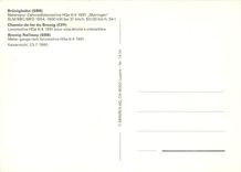 CPM Brunig Railway SBB Meter gauge rack locomotive HGe 4 4 1991 