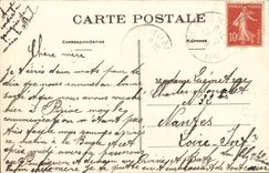 Guerande CPA the castle of Careil