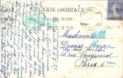 La Baule CPA Seen on the beach