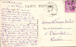 Nantes CPA the castle of the dukes of Brittany Entering