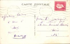 Pouliguen CPA the beach