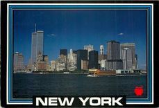 CPM New York Lower Manhattan New York Harbor and the famous Staten Island Ferry 