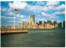 CPM New York City Downtown Skyline as seen from Ellis Island 