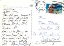 CPM New York City Downtown Skyline as seen from Ellis Island 