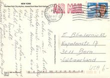 CPM New York The New York City skyline viewed from New York Harbor 