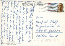 CPM View of Bridges Battary and Twin Towers 