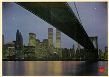 CPM Night View of Lower Manhattan 