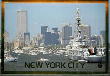 CPM New York City New York Harbor Battery Park World Trade Center Downtown New York 